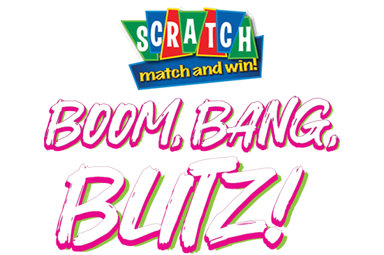 NLCB Trinidad and Tobago - Scratch, match and win game - Cash Blitz - Boom, Bang, Blitz!